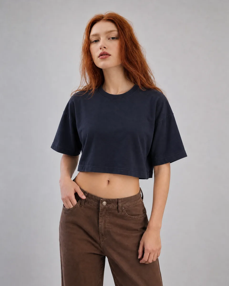 Cropped Lady Back Premium