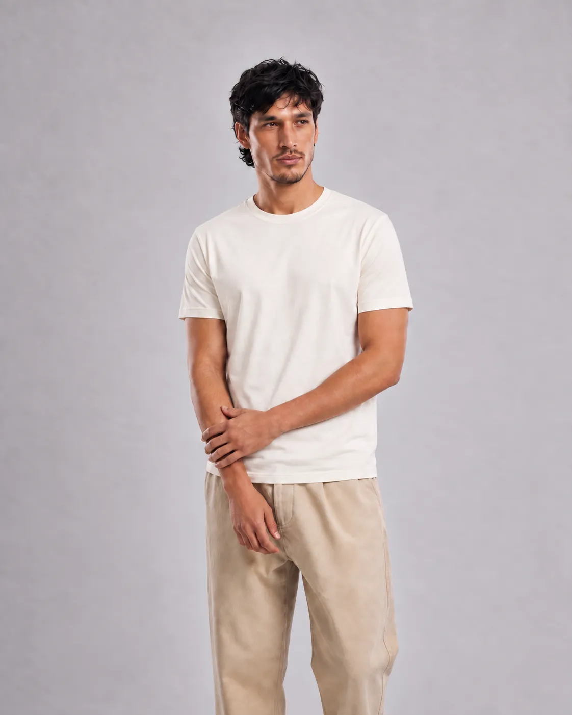 Camiseta Regular Suedine
